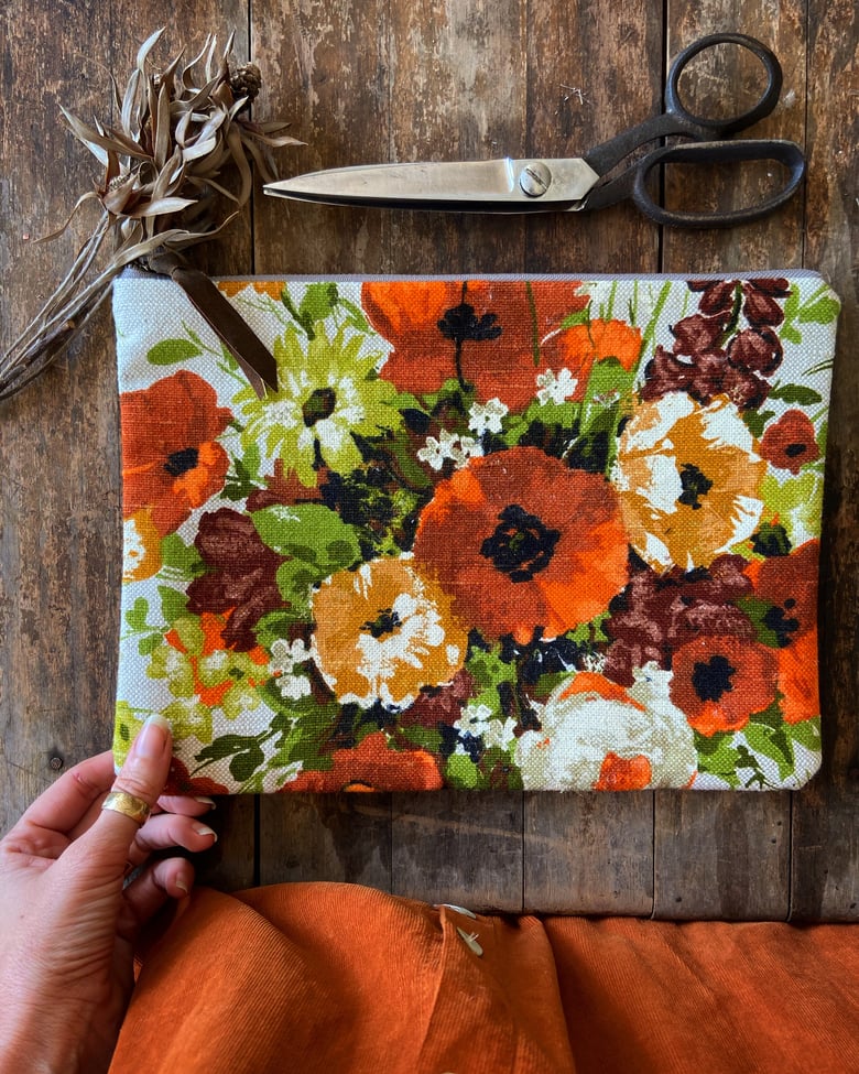Image of Autumn Botanical Pouch 