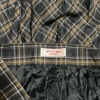 Image 2 of Betty’s Blue long brown checkered skirt