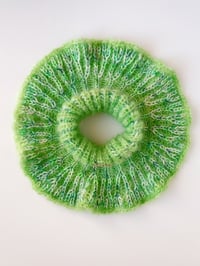Image 2 of Sofie and Iris Dreamy Green Mohair Collar