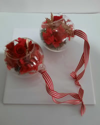 Image 2 of Everlasting Flower Baubles Christmas Gift