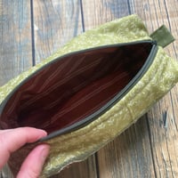 Image 3 of  quilted forest pouch