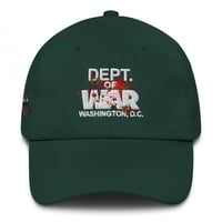 Image 17 of DEPT of WAR Dad hat 1