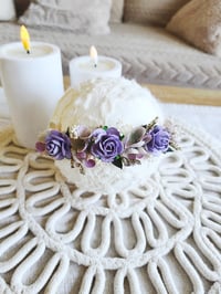 Image 2 of mini halo flowers Lavande