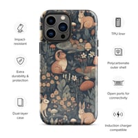 Image 23 of Woodland Creatures Boho Cottagecore Nature Inspired Cute Tough Case for iPhone®