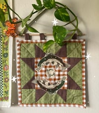 Image 1 of Fish quilted wall hanging