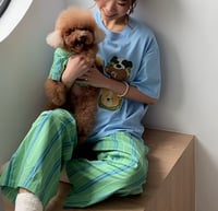 Image 2 of STRIPE LOUNGE PANTS