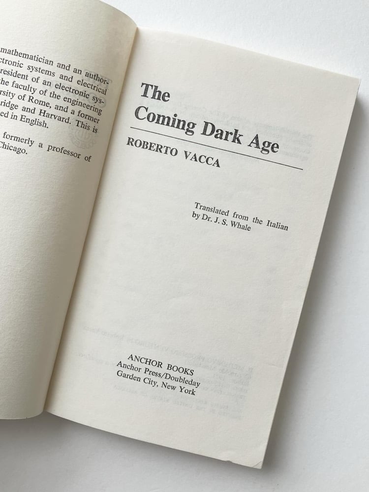 The Coming Dark Age Image 2
