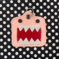 Image 1 of Pink domo keychain 