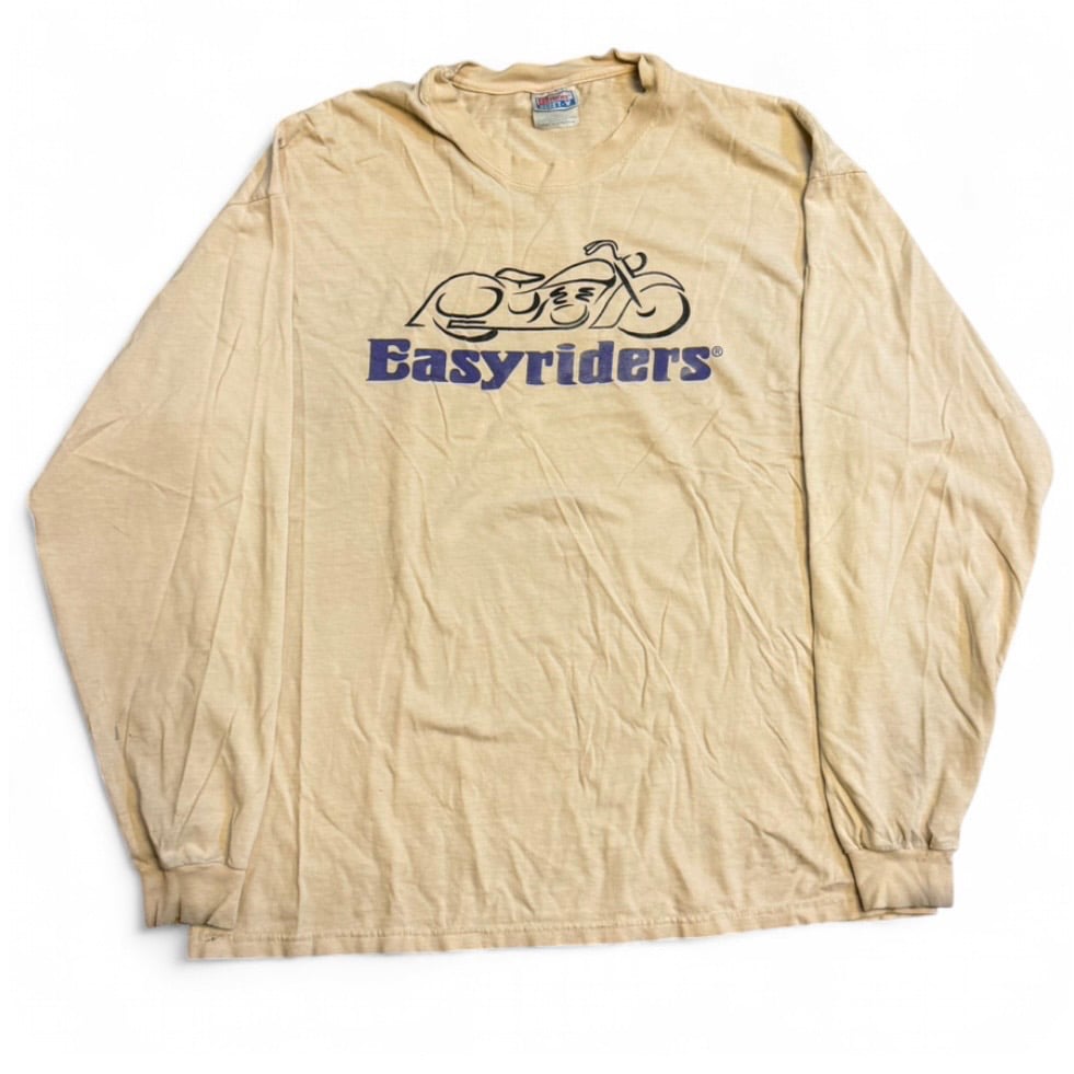 Image of 1990s Easyriders Motorcycle Long Sleeve Graphic Tee (XL)