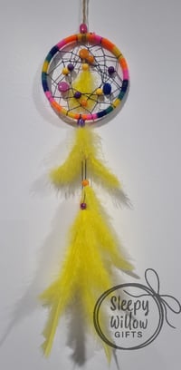 Image 2 of Bright Multicolour Dreamcatcher