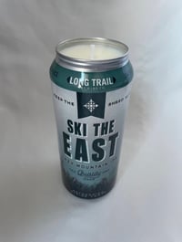 Christmas wreath scented Long Trail candle 