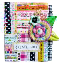 Image 1 of Fabric Sketchbook Journal 05