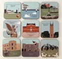 Rocket & Co. Taunton Coasters 