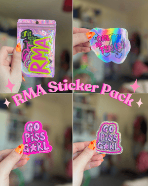 Image of COMPLETE RMA STICKER PACK 