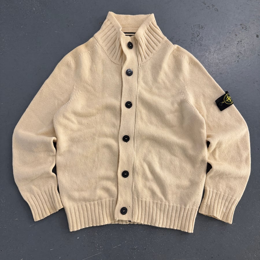 Image of AW 2008 Stone Island Zip Up Knit, size large