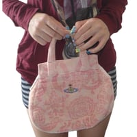 Image 4 of Vivienne Westwood terry cloth crown mini bag