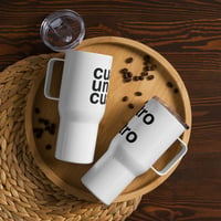Image 2 of Travel mug with a handle