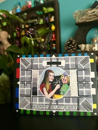 Image 3 of Testcard Girl, Testcard #F Greeting Card