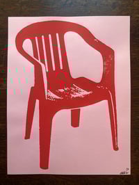 Image 1 of 'Throne' screenprint