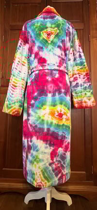 Image 3 of Rainbow dyed Bathrobe