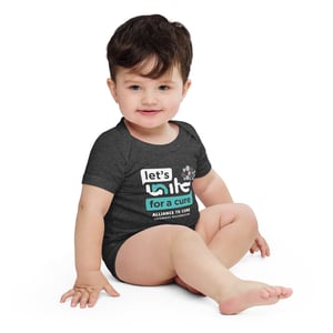 Image of Unite to Cure Baby short sleeve one piece