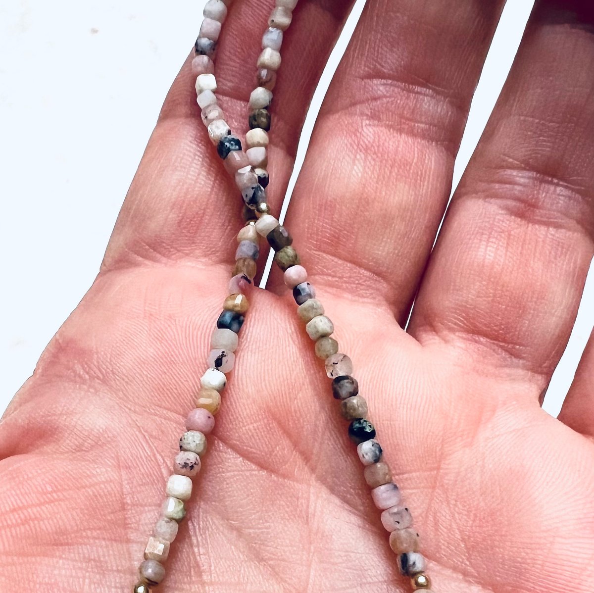 PINK OPAL + CLEAR QUARTZ