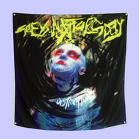 Image 1 of DISTRACTIONS 4' x 4' Flag