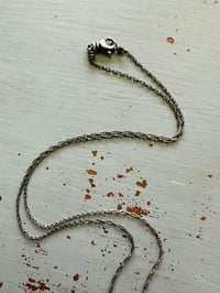 Image 7 of Aphrodite . natural italian coral and herkimer diamond necklace