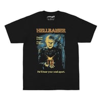 Image 8 of Hellraiser Pinhead 80s Horror Movie Premium T-Shirt – Washed Unisex Tee