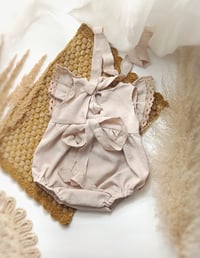 Image 3 of Photo props | Boho outfit for sitter baby | Giuseppina | age 12 months | beige