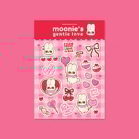 Image 1 of Moonie's Gentle Love Vinyl Sticker Sheet 