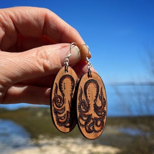 Wood Earrings 