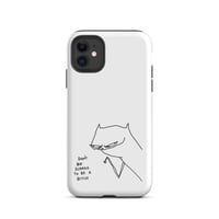 Image 2 of dont be scared Tough Case for iPhone® 