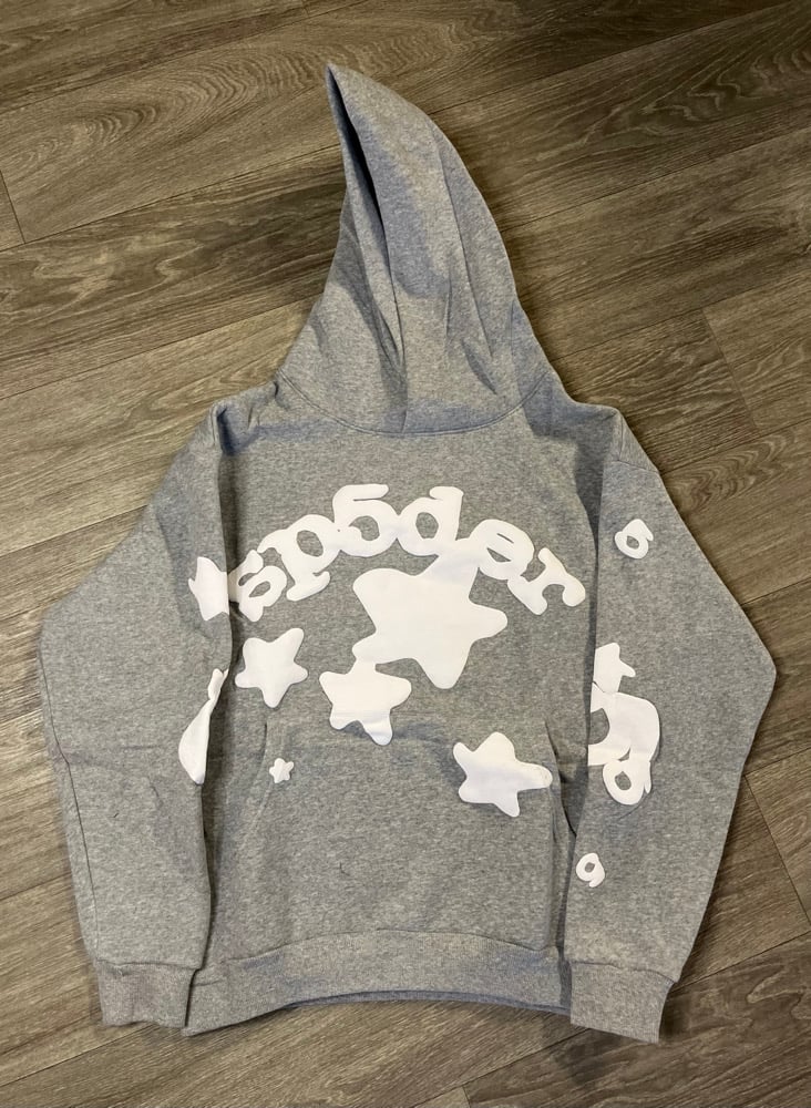 Image of Spider Gray Hoodie