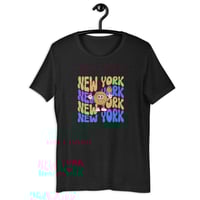 Image 3 of New York Knicks Bubble Print T-Shirt