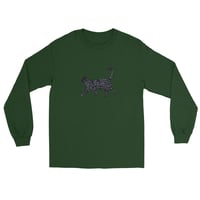 Image 15 of CAT PETTING CHART LONG SLEEVE SHIRT