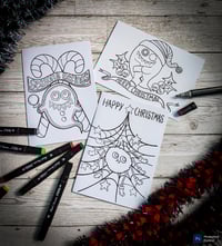 Image 2 of Colour your own Xmas cards