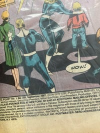 Image 4 of Fantastic Four, framed complete vintage Marvel comic, No 306 September 1987