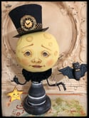 Moon man doll folk Art by Penny 