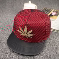 Image 3 of Unisex Maple Leaf Adjustable Cap 