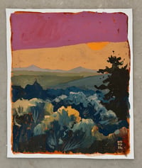Arroyo Seco  - 10.5x12.5" Acrylic on canvas