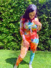 Image 2 of Picasso 2pc yoga set (sunset)