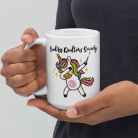 Image 1 of BAQS Unicorn mug without tag line