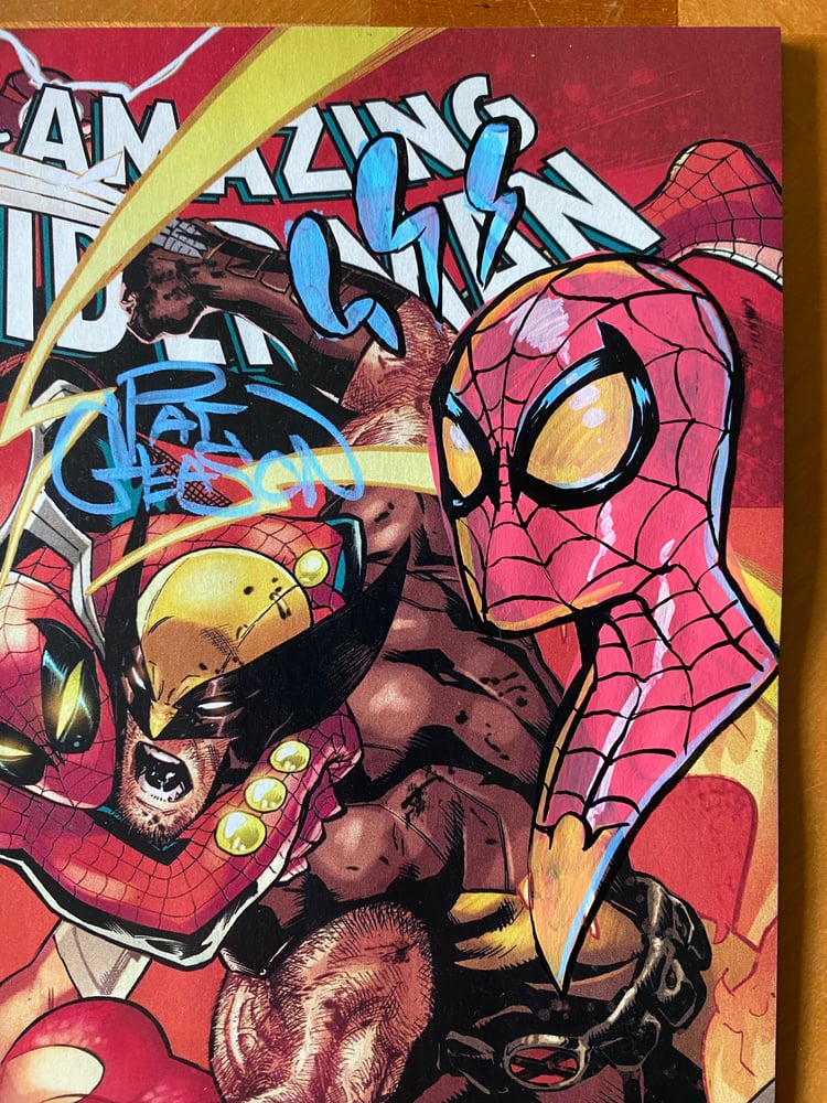 Image of SPIDEY Gleason Remarque & Signature with COA