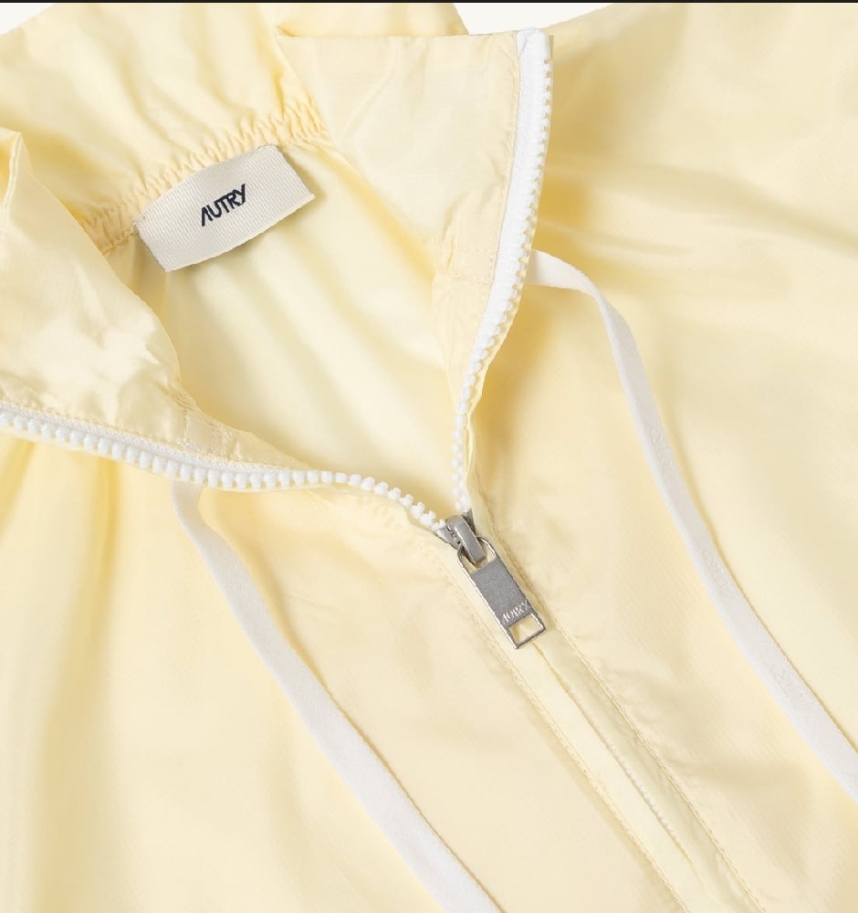 Image of AUTRY BAT NYLON JACKET WOMAN YELLOW