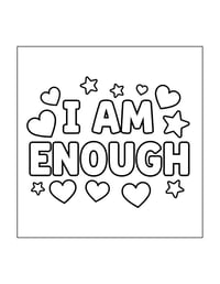 Image 4 of Self Love: A Girl Therapy Colouring Book for Calm, Comfort & Mindful Moments