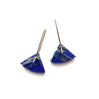 Image 2 of Lapis Earrings No. 4