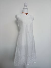 Image 1 of White vintage dress // M 