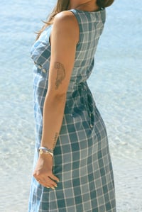 Image 3 of THE MAY DRESS - Blue Gingham