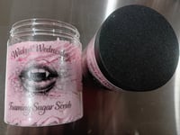 Image 1 of "strawberry & white cake" foaming sugar scrub 